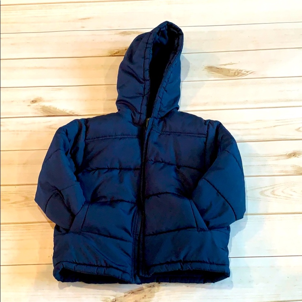 Winter Blue coat for ages 4-5 boys